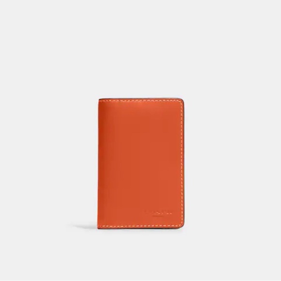 Coach Id Wallet - Colour: Bright Orange - Brand New - Picture 1 of 2